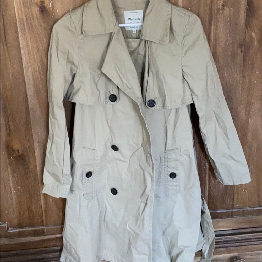 Madewell Abroad Trench coat